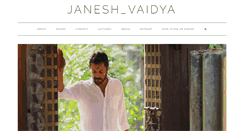 Desktop Screenshot of janeshvaidya.com